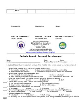 TOTAL
Prepared by:
Checked by:
Noted:
EMELY F. FERNANDEZ
AUGUSTO T. BANDA TIMOTHY A. BAUST