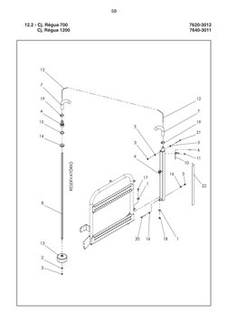 12.2 - Cj. Régua 700
7620-3012
Cj. Régua 1200
7640-3011
59
