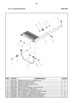 12.4 - Cj. Escada Corisco
7620-3078
62
