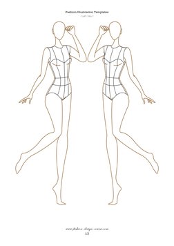 Fashion Illustration Templates 
ef 
www.fashion-design-course.com 
13 
 
