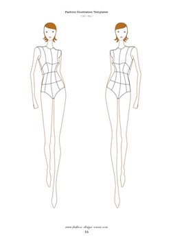 Fashion Illustration Templates 
ef 
www.fashion-design-course.com 
16 
 
 
 
