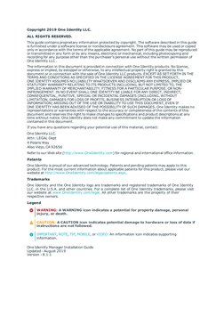 Copyright 2019 One Identity LLC.
ALL RIGHTS RESERVED.
This guide contains proprietary information protected by copyright. The