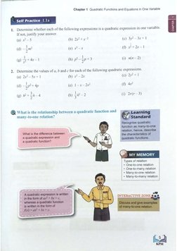 Chapter 1 Mathematics Form 4 KSSM | PDF