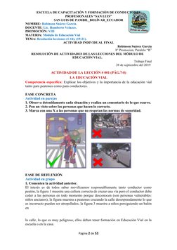 ESCUELA DE CAPACITACIÓN Y FORMACIÓN DE CONDUCTORES
PROFESIONALES “SAN LUIS”
SAN LUIS DE PAMBIL_BOLÍVAR_ECUADOR
NOMBRE: Robins