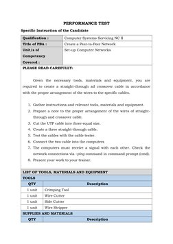 Computer Systems Servicing Test Guide | PDF | Science & Mathematics ...