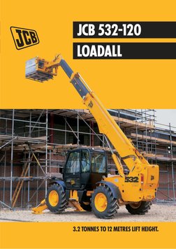 JCB 532-120 Loadall Specifications | PDF | Steering | Transmission
