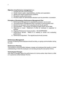 Performance Management Overview | PDF | Performance Appraisal ...