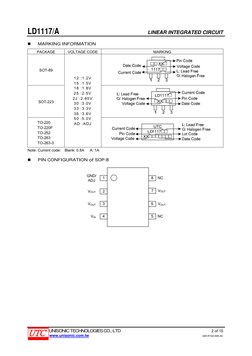 Produktbild von LD1117AG TO-252 Spannungsregler – 10 Stück, Integrierte Schaltung, Niedriger Dropout, Für 3,3V Oder Einstellbare Ausgangsspannung, Für Stromversorgungen Und Embedded-Systeme