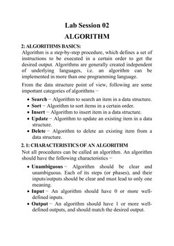 Data Structures and Algorithms Lab Manual | PDF | Queue (Abstract Data ...