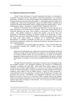 María Lourdes Gasillón 
 
 
36 
Estudios de Teoría Literaria, Mar. 2012,  Año 1,  Nro.  1 
 
 
 
La competencia intelectual d
