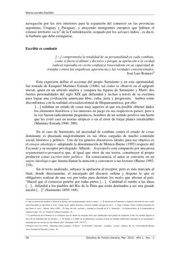 María Lourdes Gasillón 
 
 
38 
Estudios de Teoría Literaria, Mar. 2012,  Año 1,  Nro.  1 
 
navegación por los ríos interior