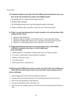 IWCF Well Control Exercises Guide | PDF | Casing (Borehole) | Gases