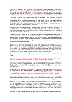 Tú  eres  mi  salvación,  aun  con  todo  lo  que  yo  pudiera  estar  necesitado,  dice  aquí  el
Salmista: Jehová pensará e