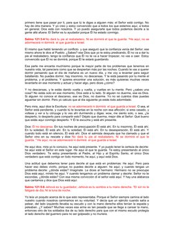 primero tiene que pasar por ti, para que tú le digas a alguien más: el Señor está contigo. No
hay de otra manera. Y yo creo y