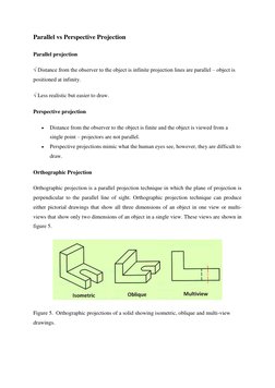 Understanding Projection Theory in Engineering | PDF | Perspective ...