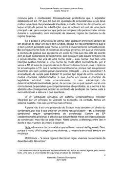 Faculdade de Direito da Universidade do Porto 
Direito Penal III 
 
4 
Alexandra Caetano Domingues 
2017/2018 
 
(nocivos par