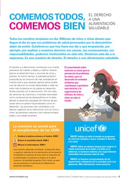 www.enredate.org
COMEMOS TODOS, COMEMOS BIEN. Cuaderno de actividades para Educación Infantil · 3
Todos los cambios empiezan