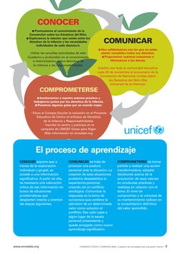 COMUNICAR
n Nos solidarizamos con los que no están 
viendo cumplidos todos sus derechos. 
n Proponemos nuestras soluciones e