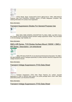 SMD Diode Code Reference Guide | PDF | Diode | Voltage