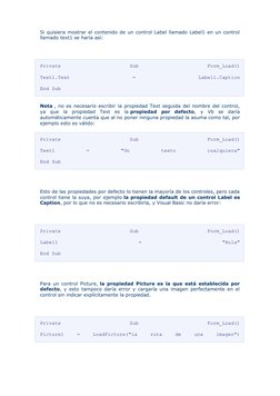Propiedades del TextBox en Visual Basic | PDF | Desarrollo de software ...