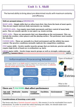 Types of feedback
What is the 
importance of 
3
The learned ability to bring about pre-determined results with maximum certai