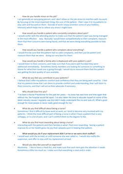 Nursing Home Interview Questions Guide | PDF | Nursing | Patient