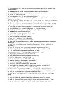 Nursing Home Interview Questions Guide | PDF | Nursing | Patient