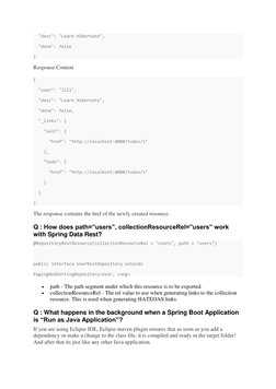 "desc": "Learn Hibernate", 
  "done": false 
} 
Response Content 
{ 
  "user": "Jill", 
  "desc": "Learn Hibernate", 
  "do
