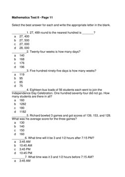Civil Service Exam Math Practice | PDF | Fraction (Mathematics) | Business