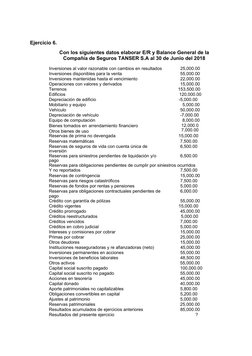 Contabilidad de Seguros: Ejercicios Prácticos | PDF | Seguro | Reaseguro