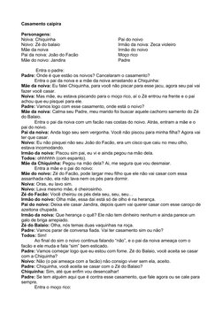 Roteiro Engraçado de Casamento Caipira | PDF | Padre