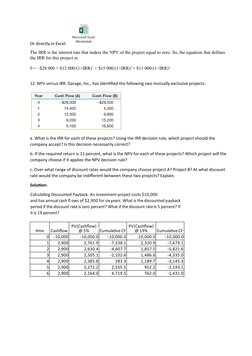 Capital Budgeting Problems & Solutions | PDF | Internal Rate Of Return ...