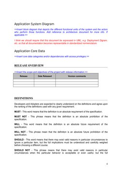 Application System Diagram
<<Insert block diagram that depicts the different functional units of the system and the actors 
w