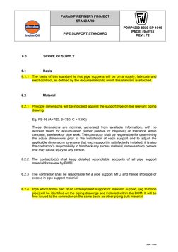 Pipe Support Standards for Refinery Projects | PDF | Pipe (Fluid ...