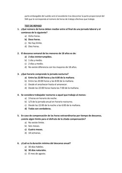 parte embargable del sueldo será el excedente tras descontar la parte proporcional del 
SMI que le corresponda al número de h