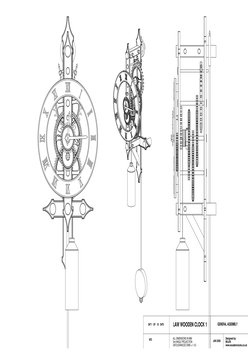Clock Model Plans Free Wooden Clock Plans PDF | PDF | Pendulum | Horology