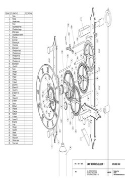 Clock Model Plans Free Wooden Clock Plans PDF | PDF | Pendulum | Horology