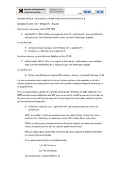 Pág. 
 de 
 
39 
 
3 
Ejemplo M30 g.8, rosca métrica, calidad media, posición de la tolerancia