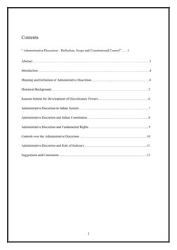 Understanding Administrative Discretion | PDF | Discretion | Judicial ...