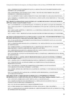 Evaluación de la Calidad de la Investigación y de la Educación Superior: Libro de Abstracs XVII FECIES. ISBN: 978-84-09-19638