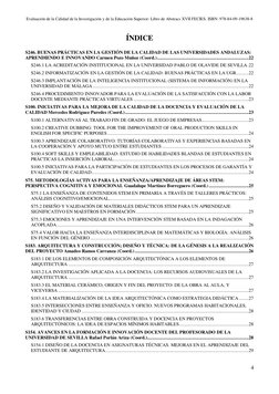 Evaluación de la Calidad de la Investigación y de la Educación Superior: Libro de Abstracs XVII FECIES. ISBN: 978-84-09-19638