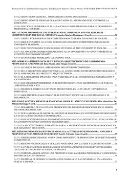 Evaluación de la Calidad de la Investigación y de la Educación Superior: Libro de Abstracs XVII FECIES. ISBN: 978-84-09-19638