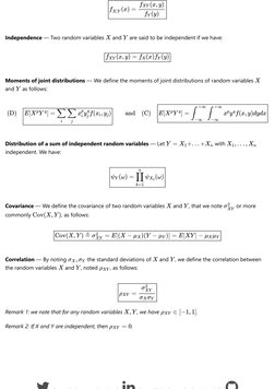 Probability and Statistics Cheat Sheet | PDF | Probability Theory ...