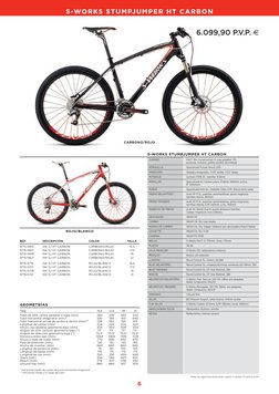 ROJO/BLANCO
GEOMETRÍAS
Talla
15.5
17.5
19
21
Tubo de sillín centro pedalier a tope (mm)
394
445
483
533
Tubo horizontal imagi