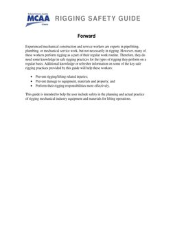Rigging Safety: Guide | PDF | Pipe (Fluid Conveyance) | Rope