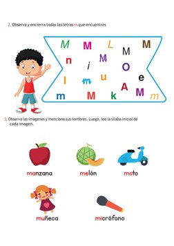 Leta M Taller La Letra M | PDF