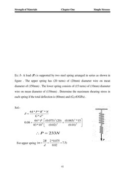Helical Spring Stress and Elongation Formulas | PDF | Helix | Stress ...