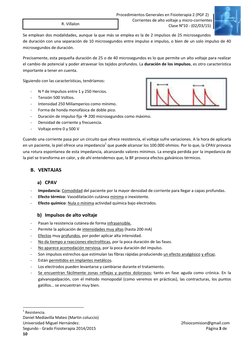 Corrientes de Alto Voltaje en Fisioterapia | PDF | Fisiología ...
