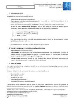 Corrientes de Alto Voltaje en Fisioterapia | PDF | Fisiología ...