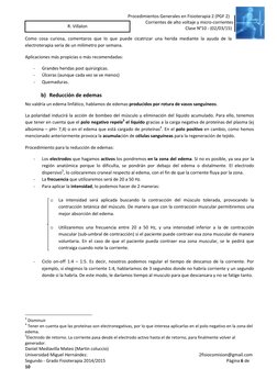 Corrientes de Alto Voltaje en Fisioterapia | PDF | Fisiología ...